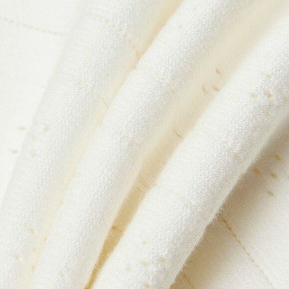 Aritzia Sunday Best Francis Pointells Sweater Light Burch White XL - Picture 5 of 6